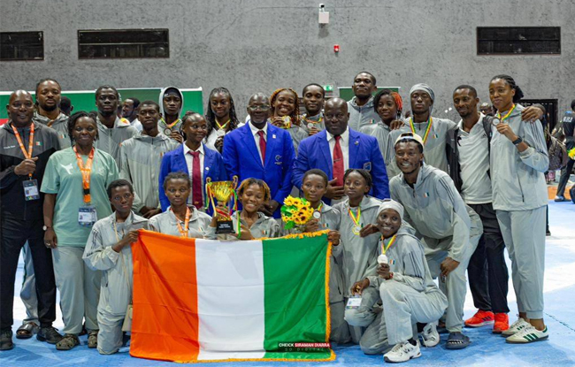 Taekwondo : la Côte d’Ivoire décroche 10 médailles en Afrique