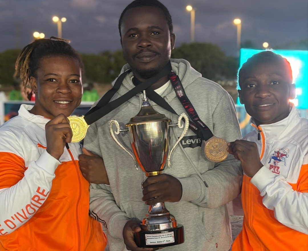 Lutte : deux médailles d’or ivoiriennes au Beach Wrestling africain